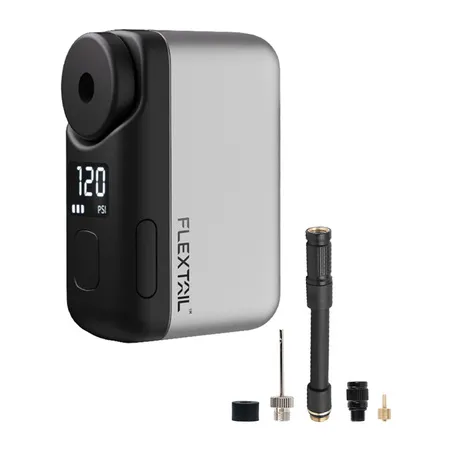 Flextail Tiny Bike Pump Pro Portable Bike Pump (Gray)